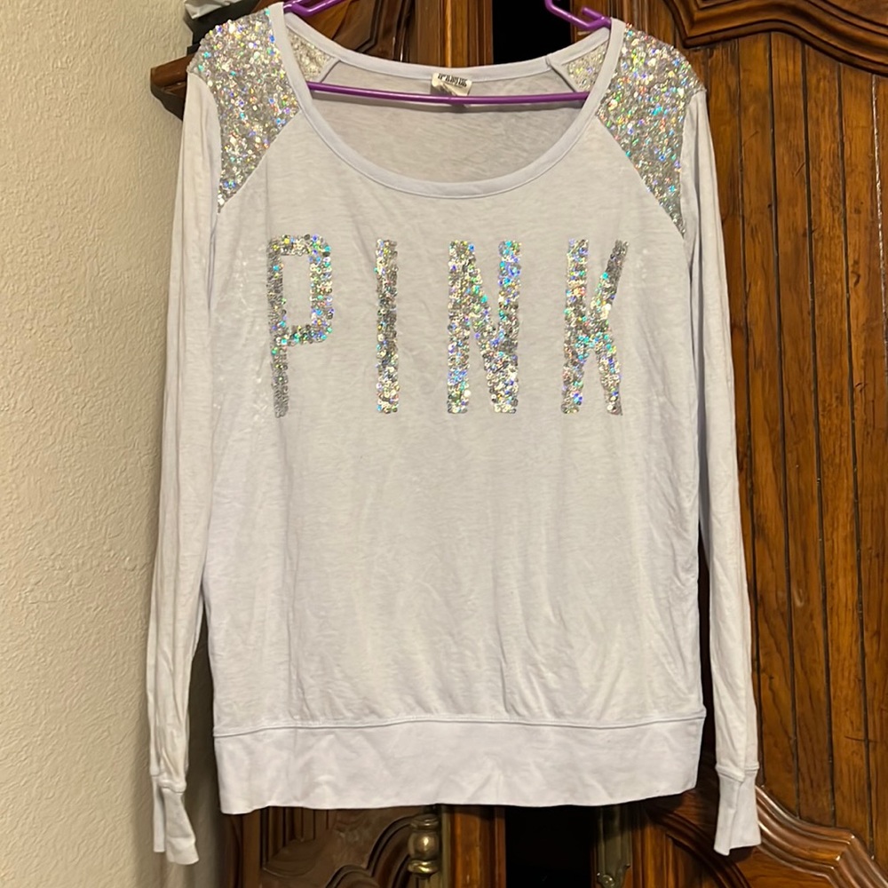 PINK Victoria’s Secret sequin top